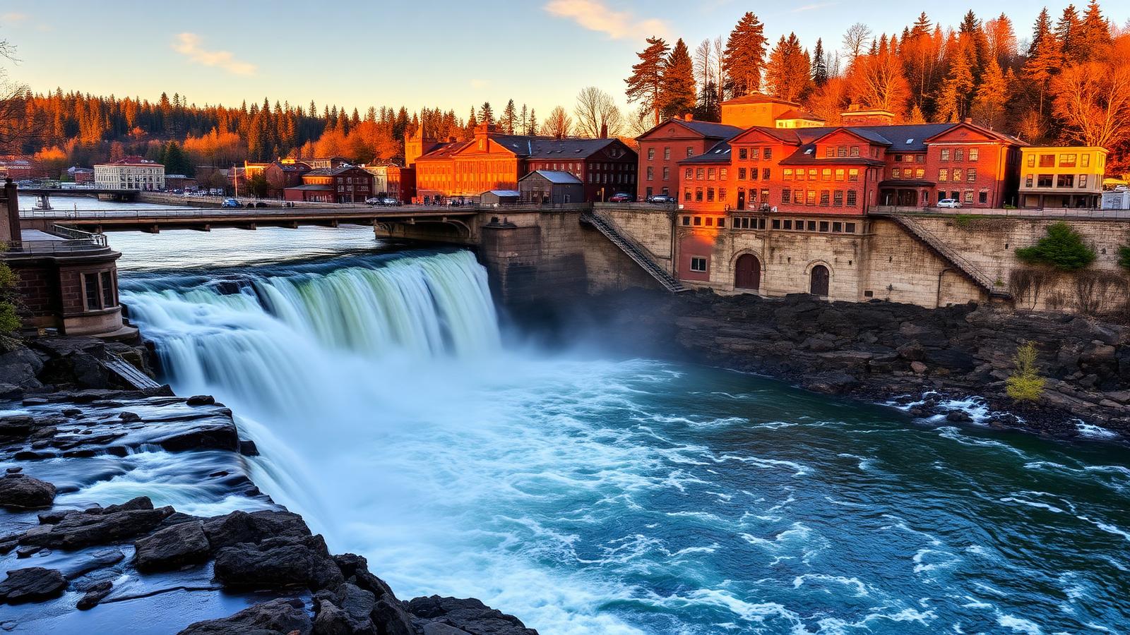 Oregon City, OR small business district served by Snyders Bookkeeping