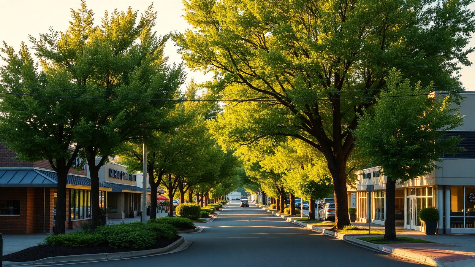 Tigard, OR small business district served by Snyders Bookkeeping