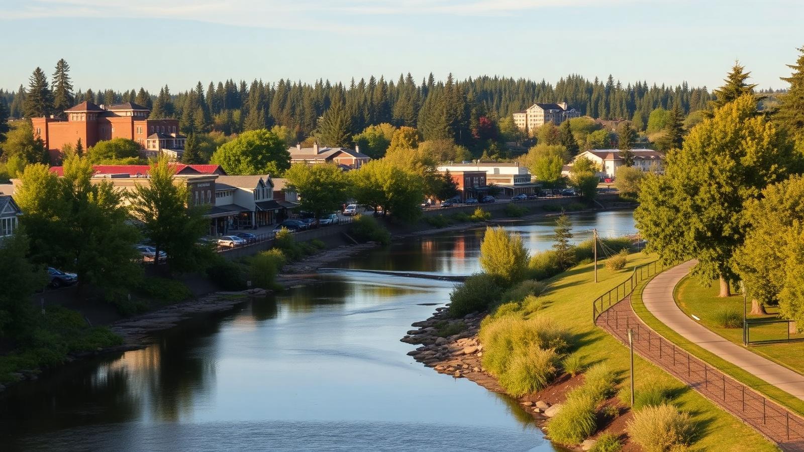 Tualatin, OR small business district served by Snyders Bookkeeping